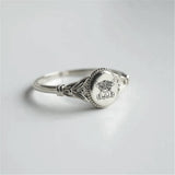 Sterling Silver Highland Cow Animal Ring