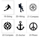 Sterling Silver Personalized Birthstone Engraved Pattern Class Band Ring For Men