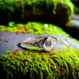 Sterling Silver Pine Tree Ring Conifer Ring Forest Ring