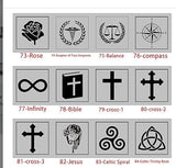 Sterling Sliver Personalied Engraved Birthstone Graduation High School Rings