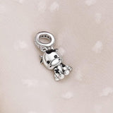 Sterling Silver Cow Charm Beads
