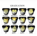 Sterling Silver Personalized Birthstone Class Ring for Women