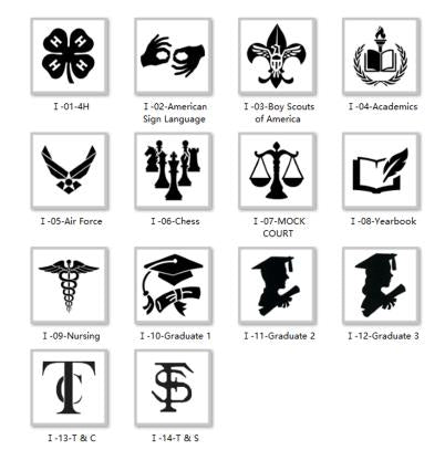 Sterling Silver Personalized Pattern Engraved Class Ring Graduation Ring