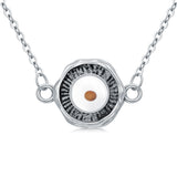 Sterling Silver Mustard Seed Pendant Necklace