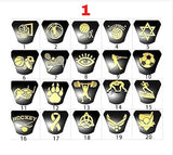 Sterling Silver Personalized Pattern High School College Class Ring Gift for Men