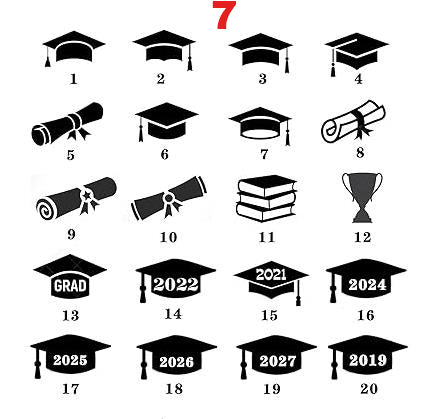 Sterling Silver Personalized Pattern High School College Class Ring Gift for Graduates