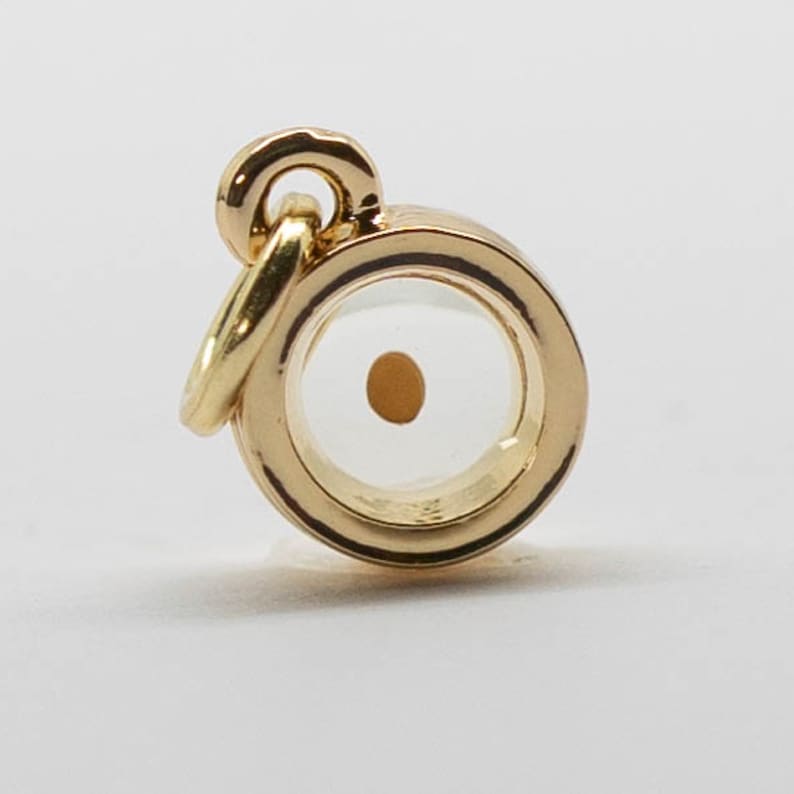 Sterling Silver Mustard Seed Charm for Necklace