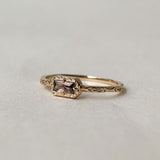 Sterling Silver Natural Moss Agate  Ring with Opal, Blue Topaz, Baguette, and Cubic Zirconia