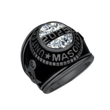 Sterling Silver Personalized Engraved Birthstone 2025 High School College Class Ring Graduation Jewelry