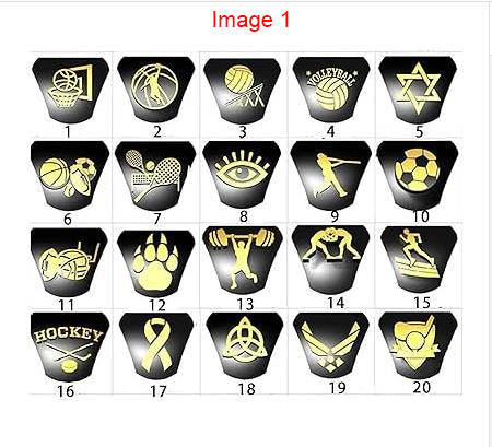 Sterling Silver Fully Personalized High School College Class Ring Graduation Ring