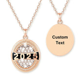 Sterling Silver Personalized Class Graduation Pendant Necklace Graduation Gift