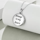 Sterling Silver Tree of Life Urn Necklaces Abalone Opal Shell Cremation Jewelry for Ashes