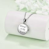 Sterling Silver Tree of Life Urn Necklaces Abalone Opal Shell Cremation Jewelry for Ashes