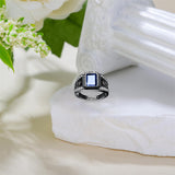 Sterling Silver 2025 Personalized Pattern High School College Class Ring Gift for Men