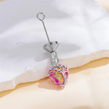Sterling Silver Crystal Heart Tree of Life Urn Necklace for Ashes