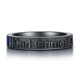 Sterling Sliver Personalied Engraved Birthstone Graduation High School Rings