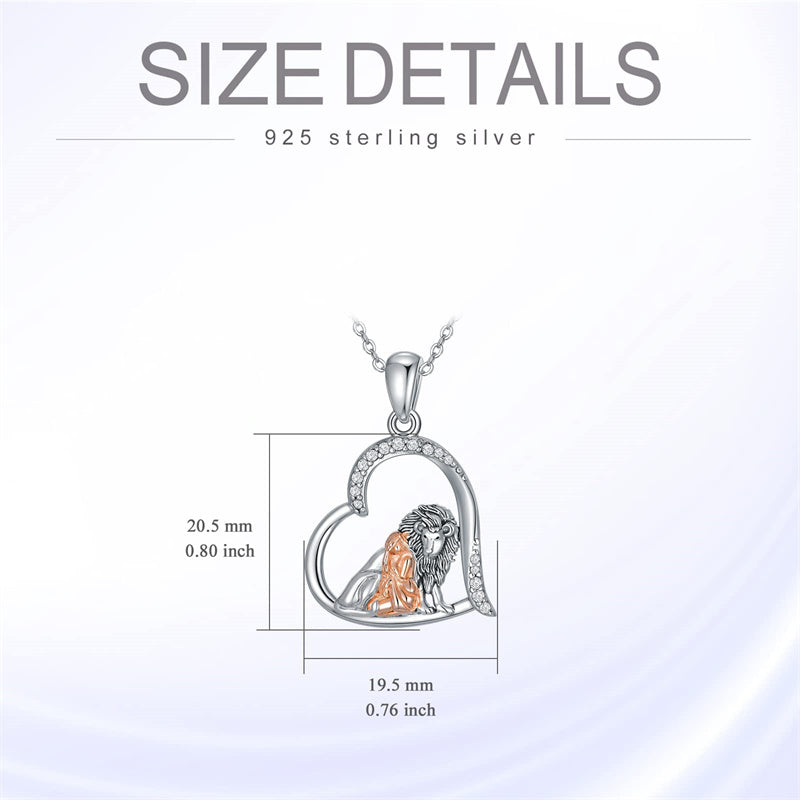 Sterling Silver Horse and Girl Pendant Necklace