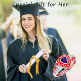 Sterling Silver Personalized Class Ring Graduation Ring for Women