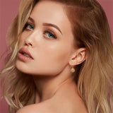 14K Yellow Gold Tree Of Life Dangle Earrings