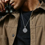 Sterling Silver Compass Pendant Necklace Graduation Jewelry Gift