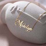Sterling Silver Personalized Name Pendant Necklace