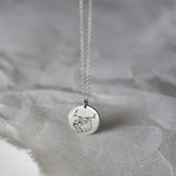 Sterling Silver Sloth Pendant Necklace