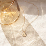 Sterling Silver Personalized Birth Flower Hummingbird Pendant Necklace