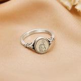 Sterling Silver Hedgehog Animal Ring