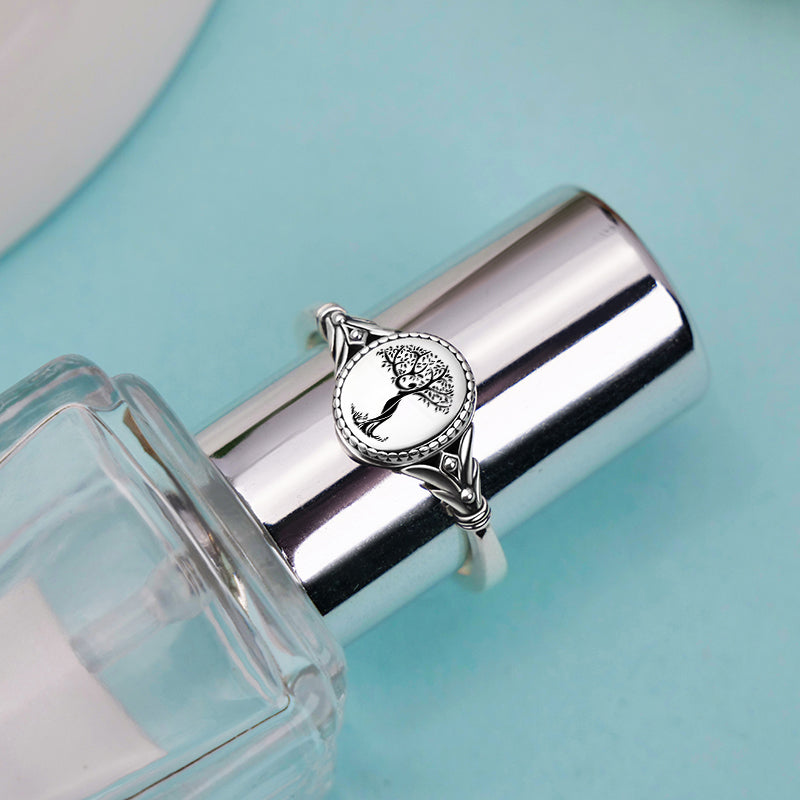 Sterling Silver Tree of Life Nature Ring