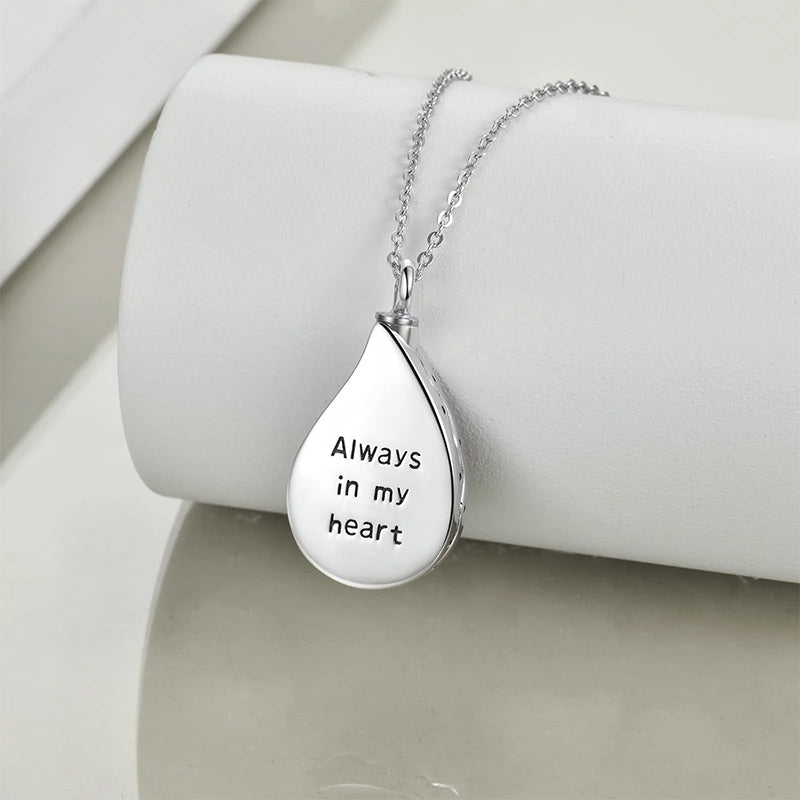 Sterling Silver Tree of Life Urn Necklaces Abalone Opal Shell Cremation Jewelry for Ashes