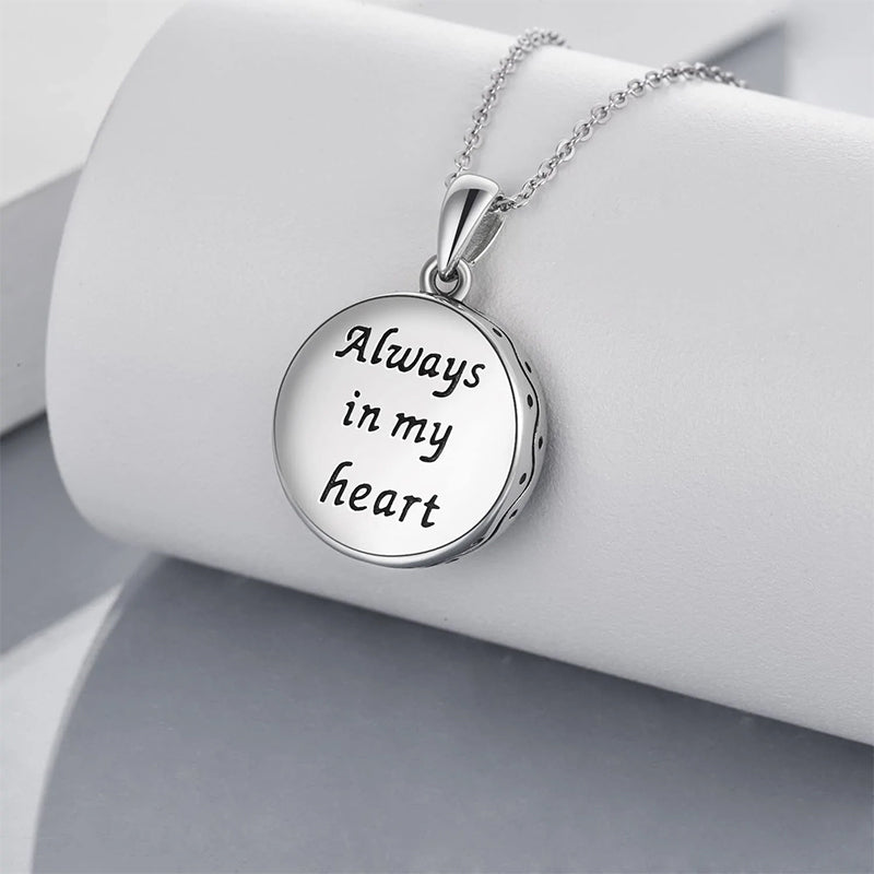 Sterling Silver Tree of Life Urn Necklaces Abalone Opal Shell Cremation Jewelry for Ashes