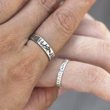 Sterling Silver Solid Evergreen Tree Nature Ring