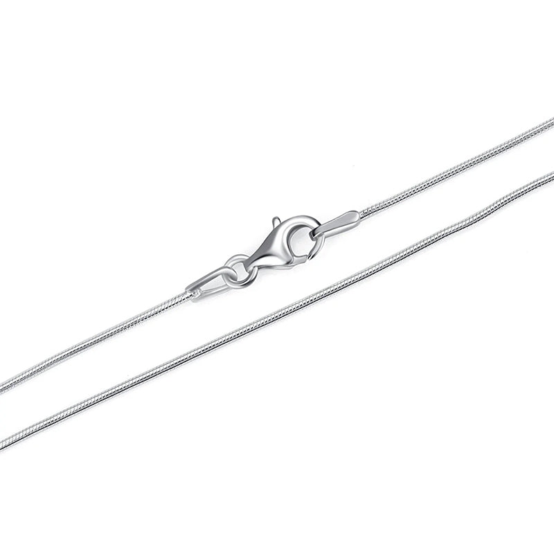 Sterling Silver 1mm Clean Chain Necklace