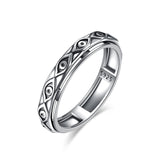 Sterling Silver Evil Eye Spinner Ring