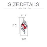 Sterling Silver Birthstone Infinity Pendant Necklace Engraved With Always My Sister forever My Friend