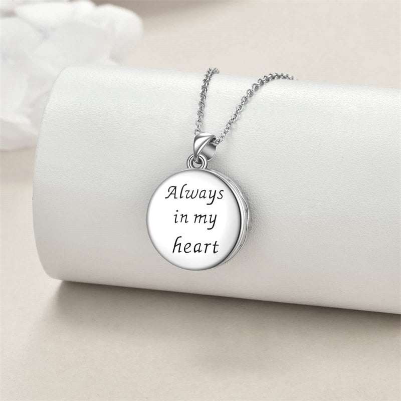 Mountain Range Urn Necklace for Ashes Sterling Silver Crystal Mountain Pendant Necklace Nature Jewelry Gift for Women