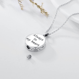 Sterling Silver Tree of Life Urn Necklaces Abalone Opal Shell Cremation Jewelry for Ashes