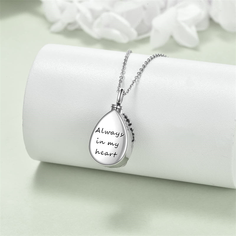 Sterling Silver Moonstone Tree of Life Butterfly Dragonfly Hummingbird Urn Necklace for Ashes