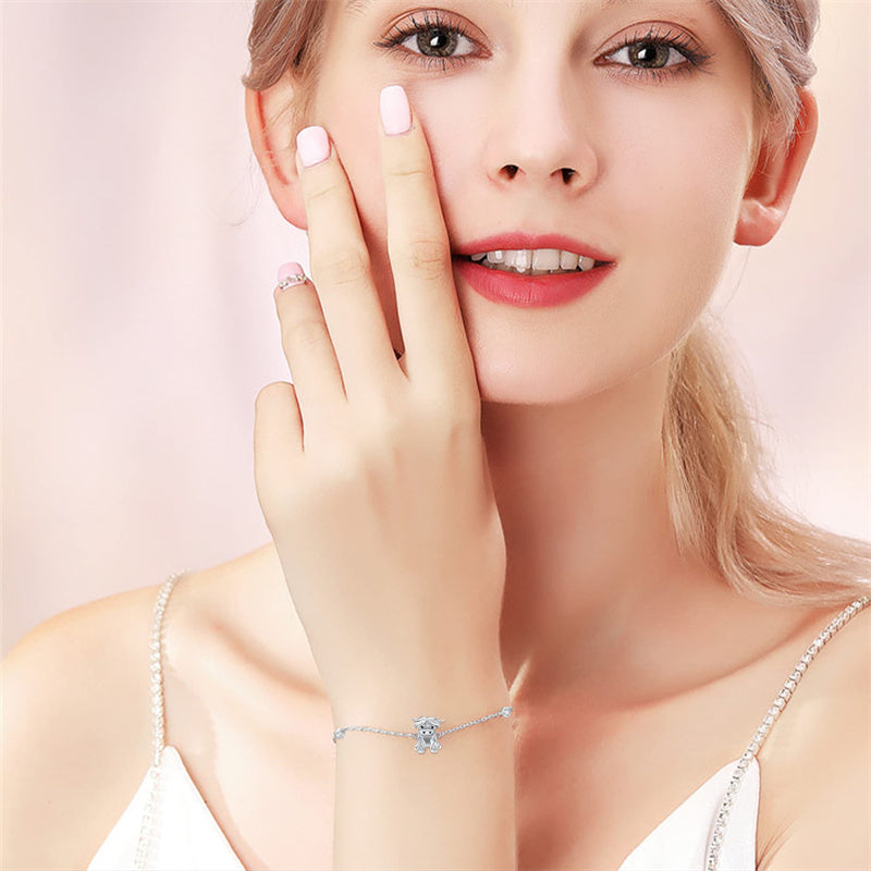 Sterling Silver Highland Cow Bracelet