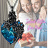 Heart Rose Cremation Necklace: A Meaningful Way to Keep a Loved One Close