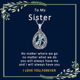 Sterling Silver Oxidation Turquoise Dragonfly Sunflower Pendant Necklace