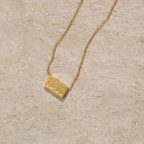 Stainless Steel 1111 Angel Number Pendant Necklace