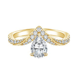 Sterling Silver Personalized Engraved Moissanite Engagement Wedding Ring
