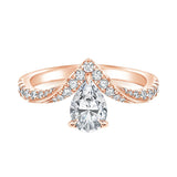 Sterling Silver Personalized Engraved Moissanite Engagement Wedding Ring