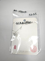 925 Sterling Silver Elegant Moissanite Butterfly Necklace With Triple Charm Design