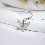 14K Gold Sterling Silver Birthstone Dragonfly Anklet Butterfly Anklet Irish Celtic Jewelry for Women