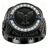 Copper Sterling Silver Custom Birthstone  Engraved Class Ring for Men Gift Class Of 2026