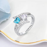 Sterling Silver Personalized Class Graduation Ring