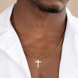 Cross Pendant Necklace for Men