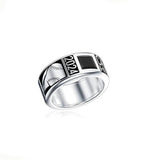 Sterling Silver Fully Personalized High School College Class Ring